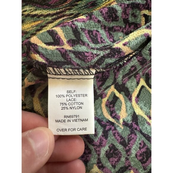 Figueroa & Flower Geometric Button Size Large Boho Hippie Artsy Lightweight City - Picture 9 of 11